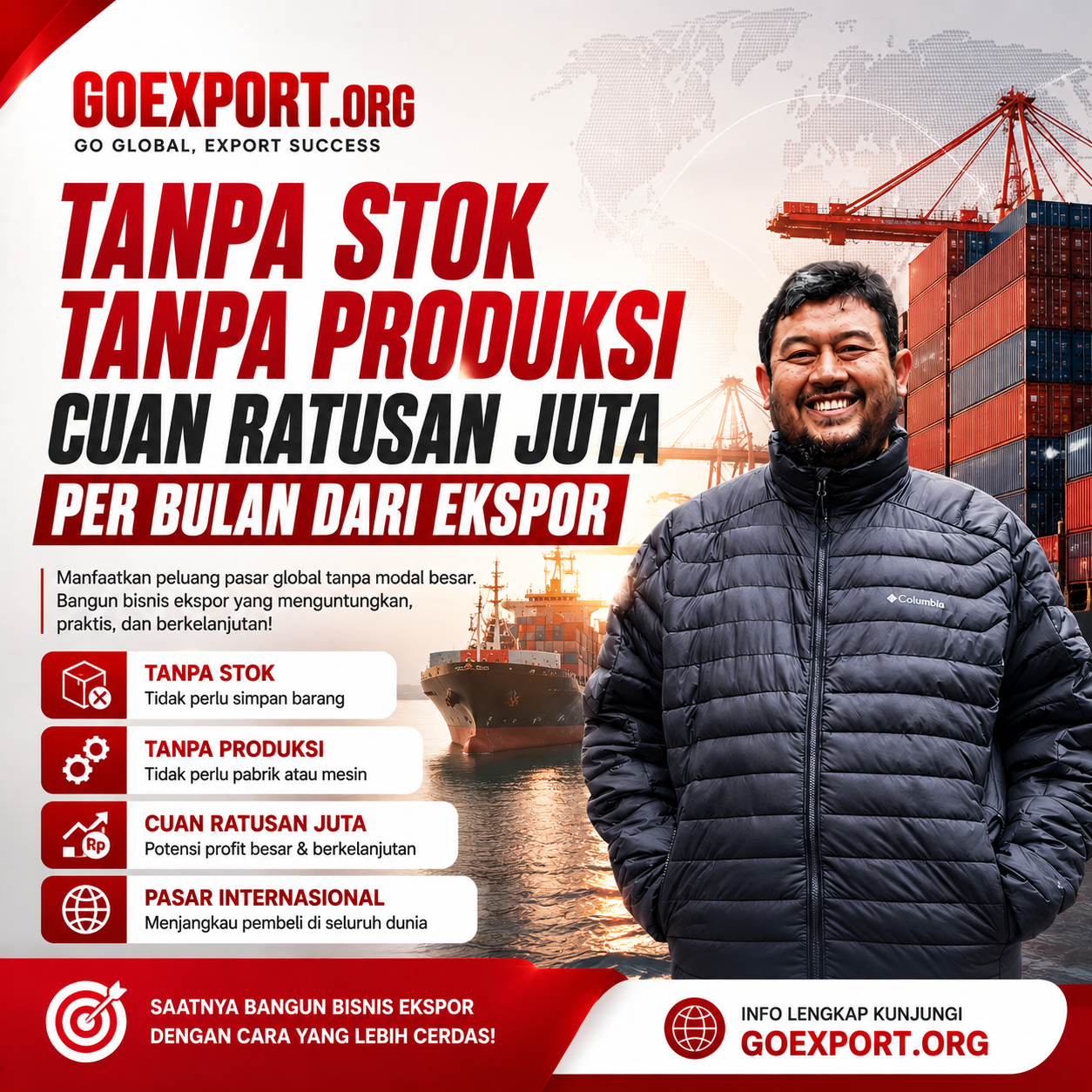 Cuan Ratusan Juta Per Bulan Dari Ekspor